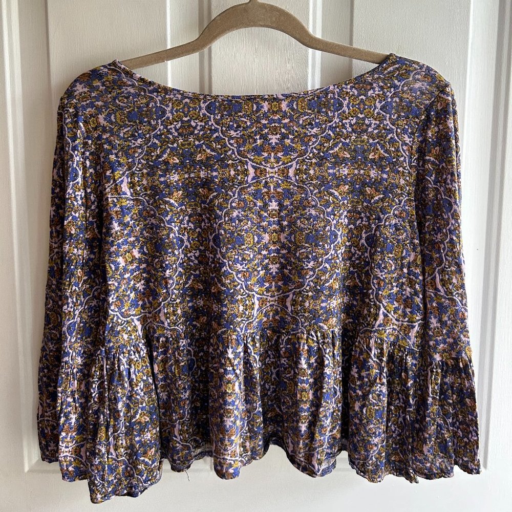 Free People Ruffle Top - Picture 2 of 2